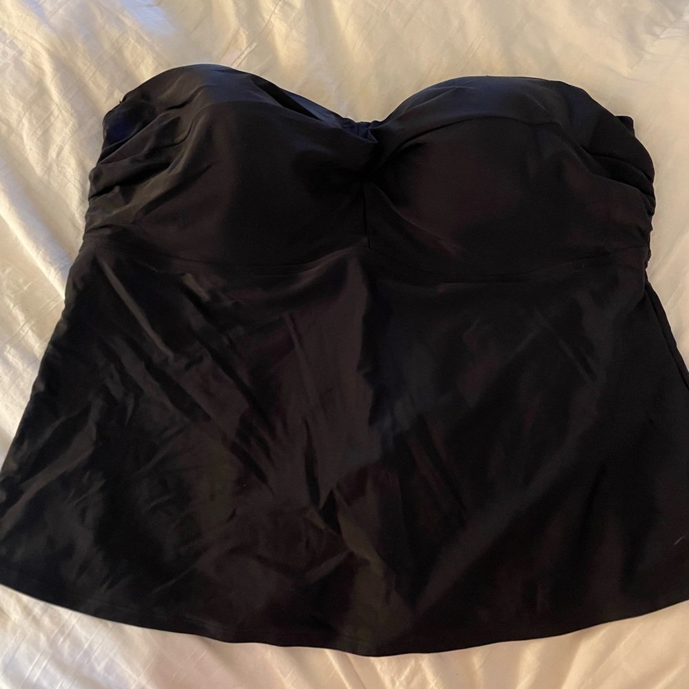 Black old navy tankini size 3x